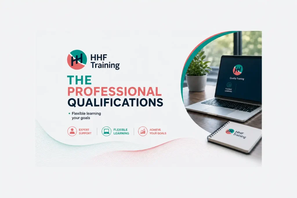 UK accredited qualifications online with HHF Training